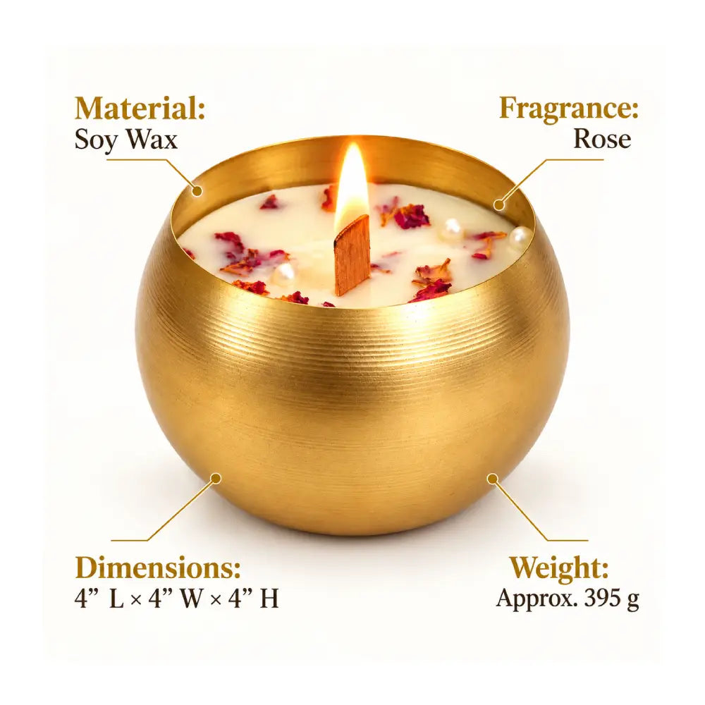 Golden Urli Candle