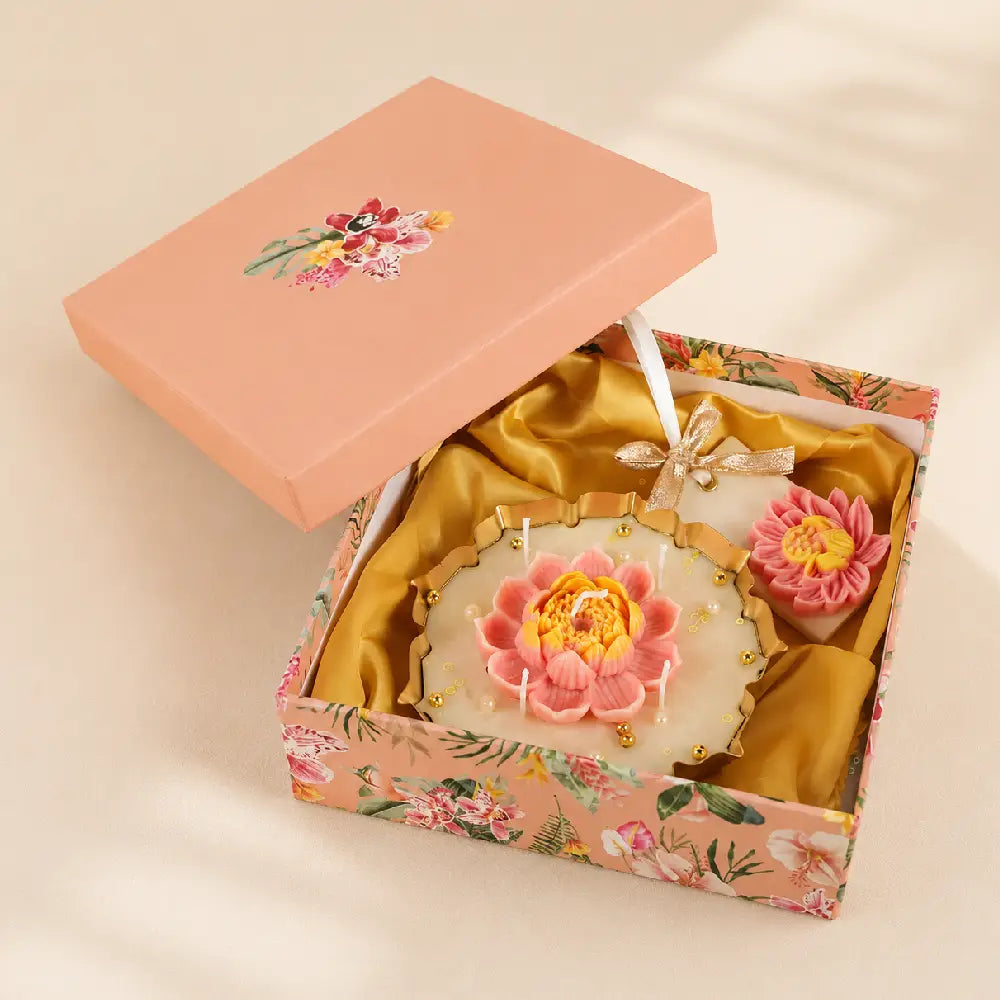 Handmade Floral Urli Candle for Festive Decor