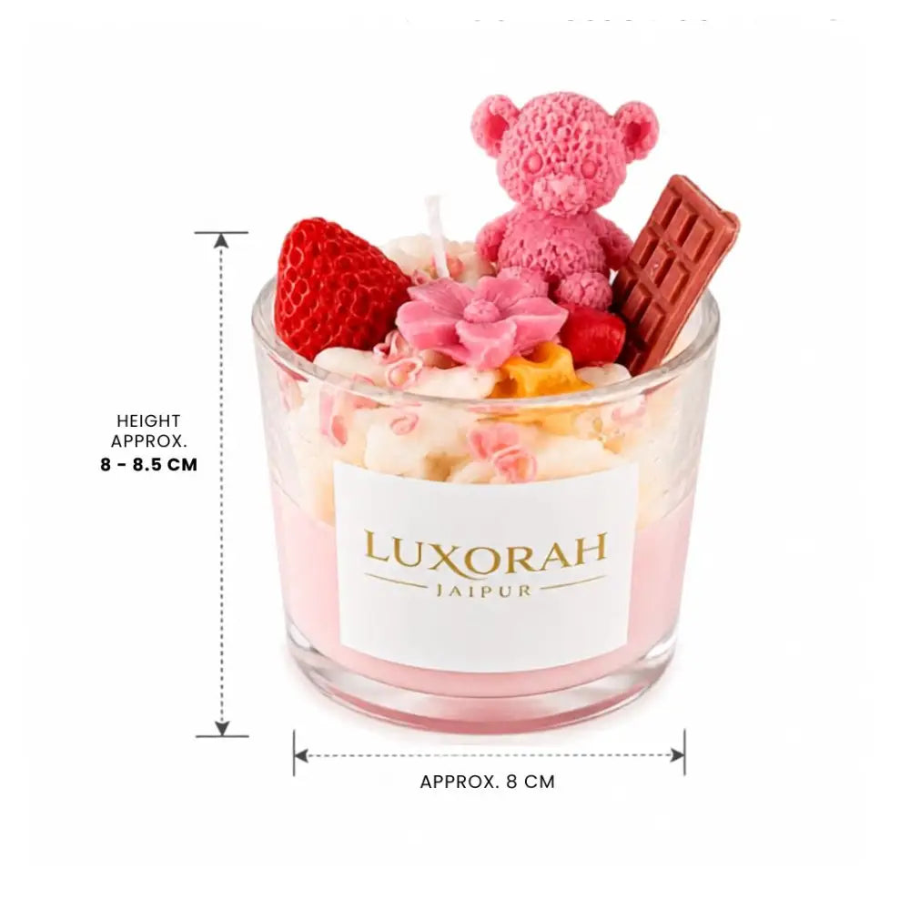 Berry Bliss Strawberry Soy Wax Jar Candle