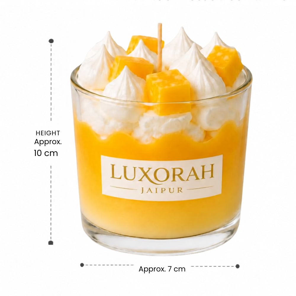 Mango Bloom Mango Scented Soy Wax Jar Candle