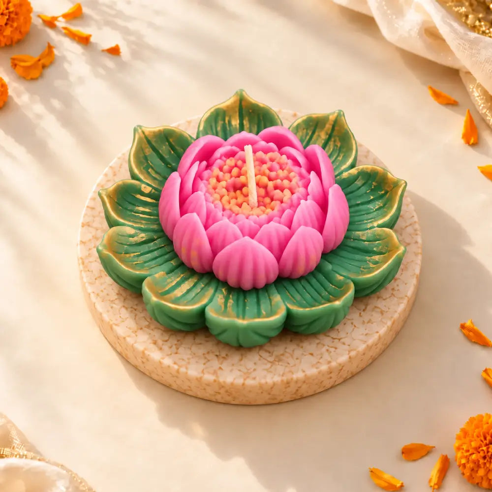 Blooming Lotus Soy Wax Candle
