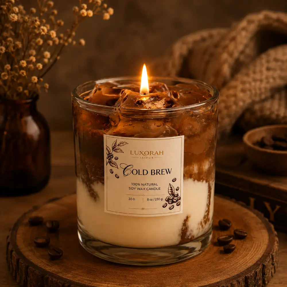 Coffee Latte Soy & Gel Wax Candle