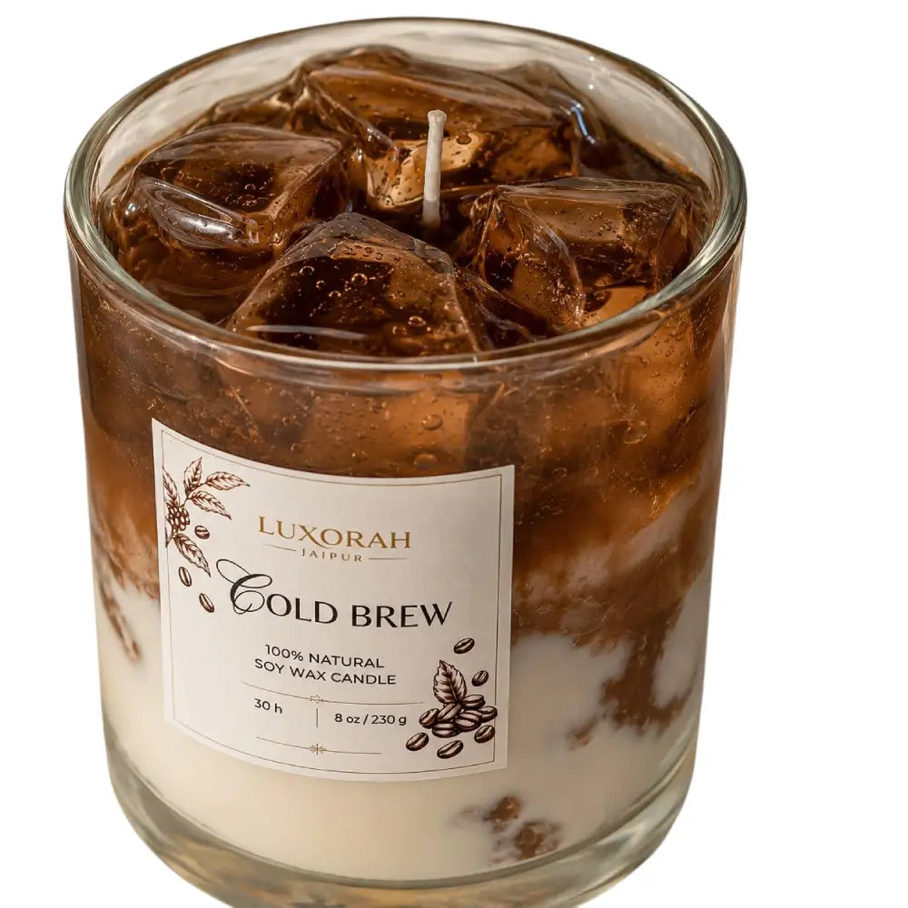 Coffee Latte Soy & Gel Wax Candle