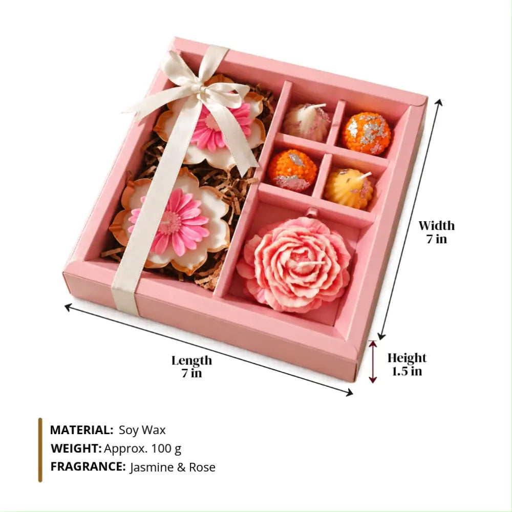 Mithaas & Glow Festive Candle Hamper