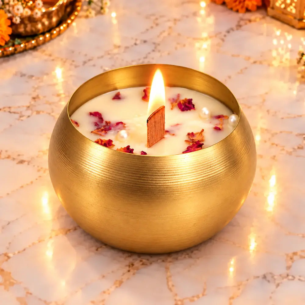 Golden Urli Candle