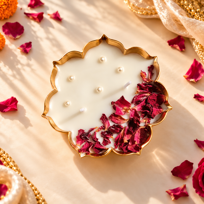 Rose Petal Urli Soy Wax Candle