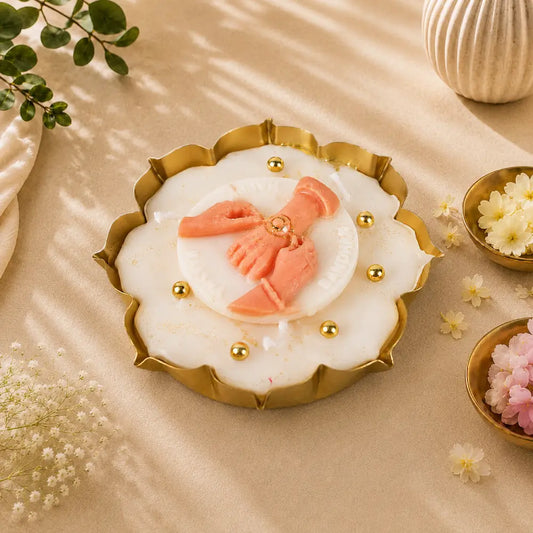 Jasmine Raksha Bandhan Urli Candle