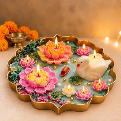 Lotus Garden Urli Soy Wax Candle