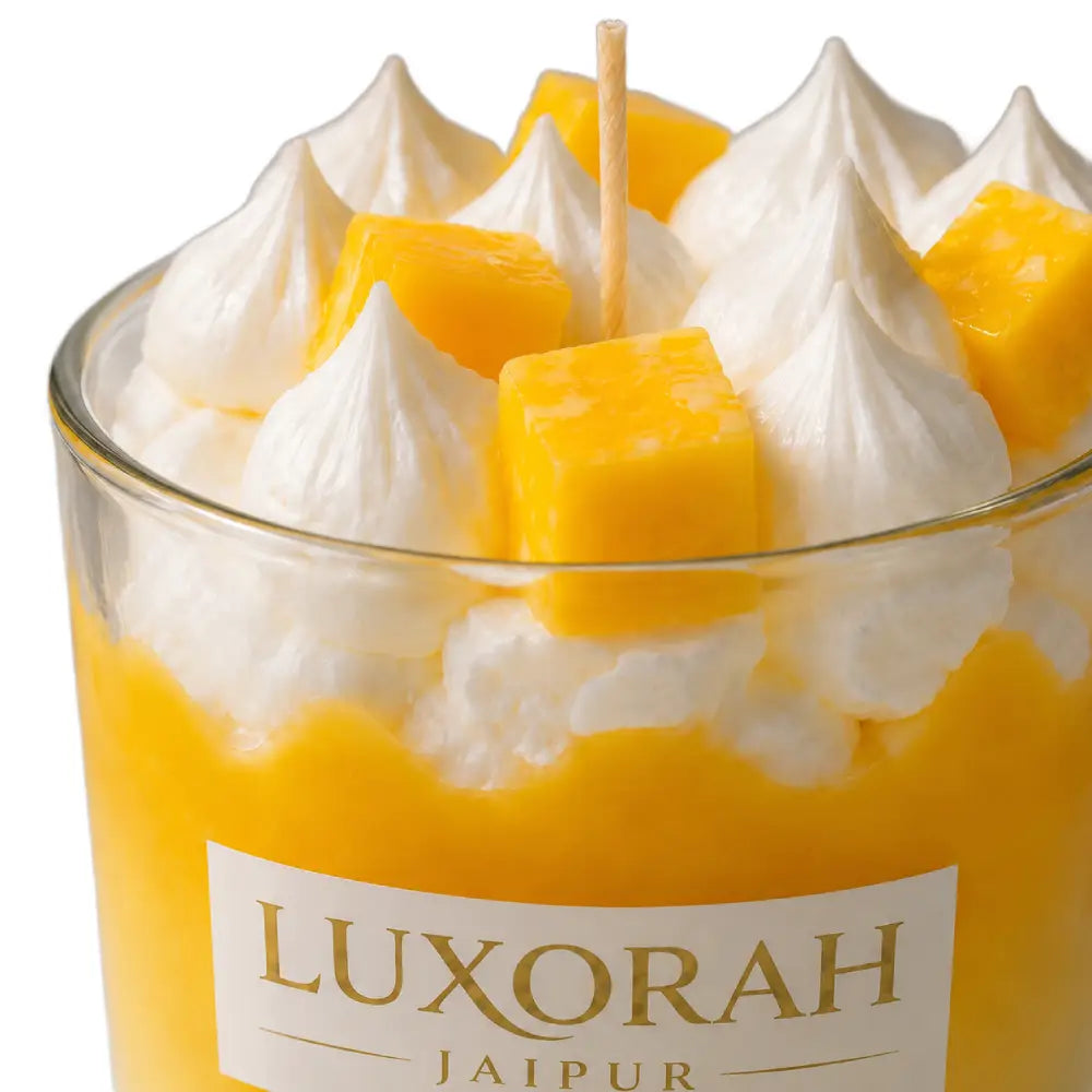 Mango Bloom Mango Scented Soy Wax Jar Candle