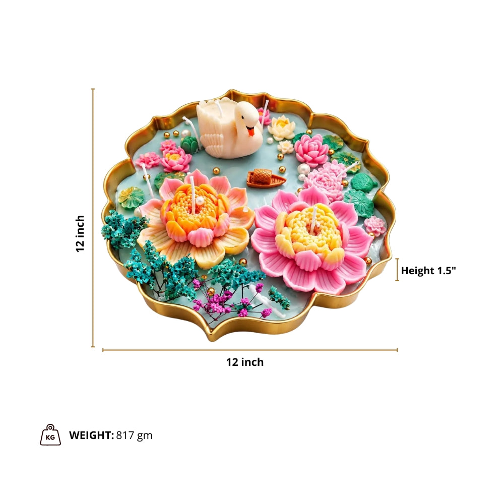 Lotus Garden Urli Soy Wax Candle