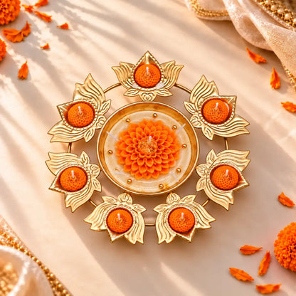 Marigold Urli Soy Wax Candle Set
