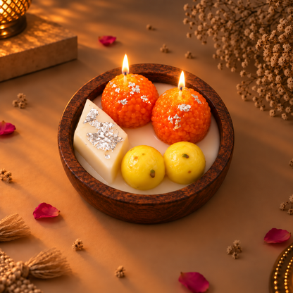 Royal Soy Wax Mithai Candle