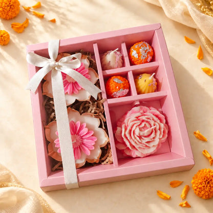 Mithaas & Glow Festive Candle Hamper