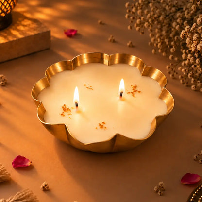Vanilla Petal Glow Urli Soy Wax Candle