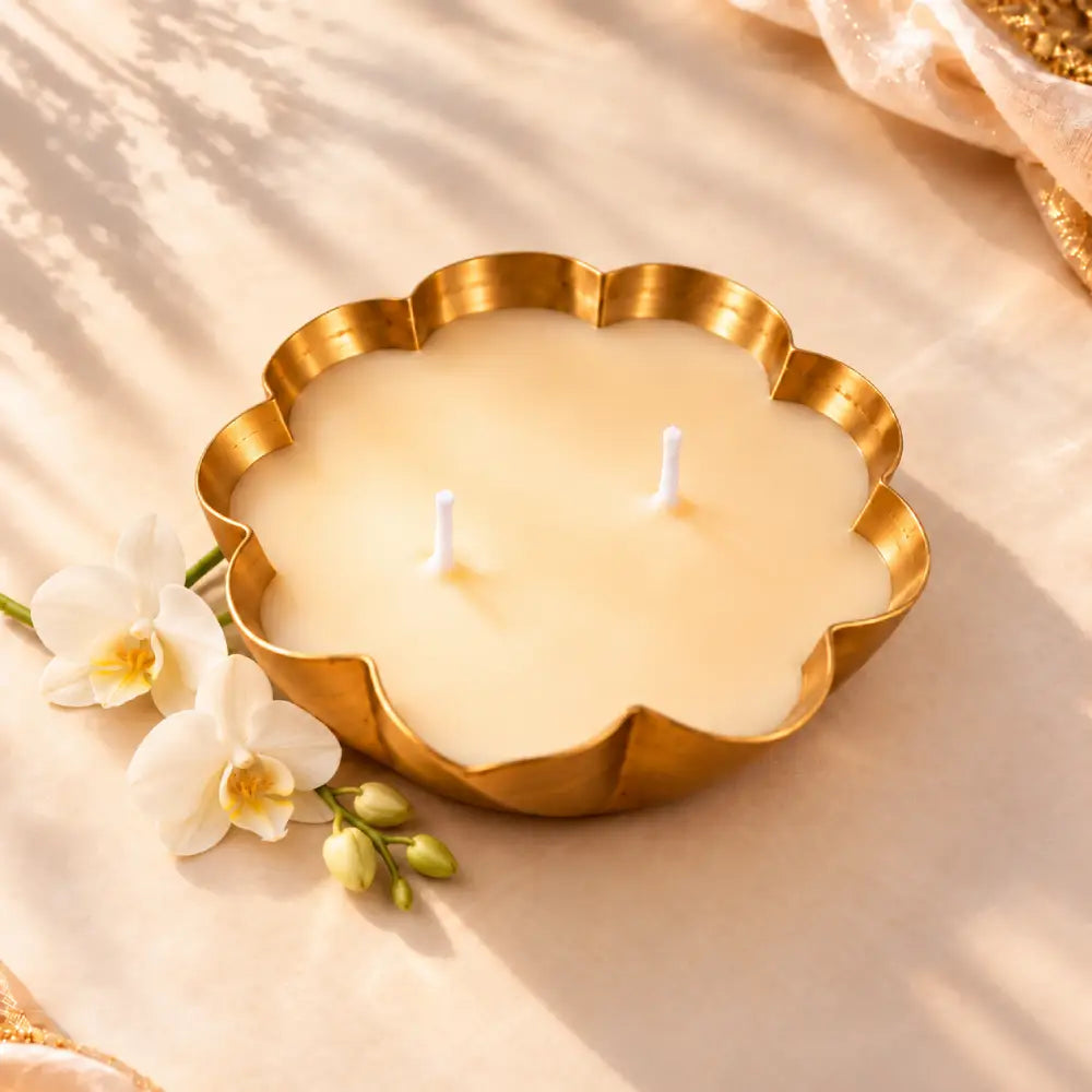 Vanilla Petal Glow Urli Soy Wax Candle