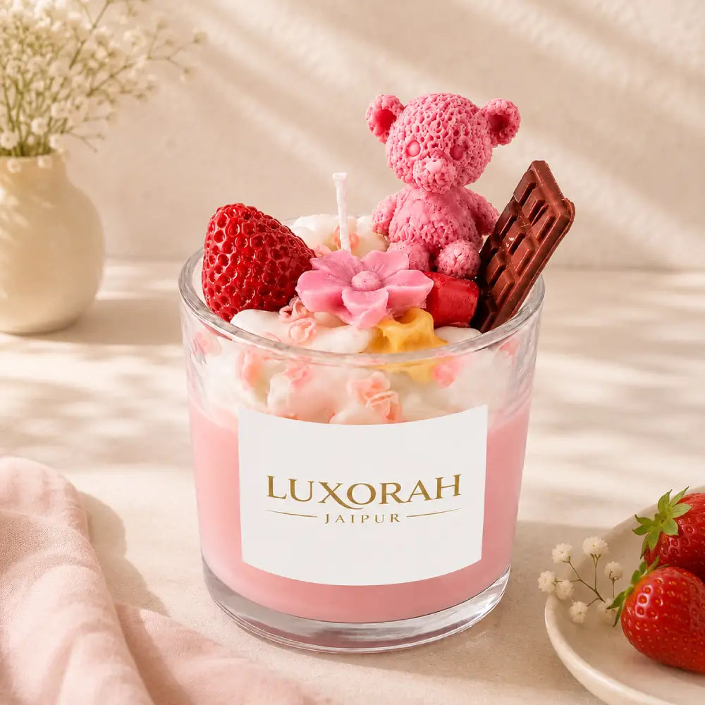 Berry Bliss Strawberry Soy Wax Jar Candle