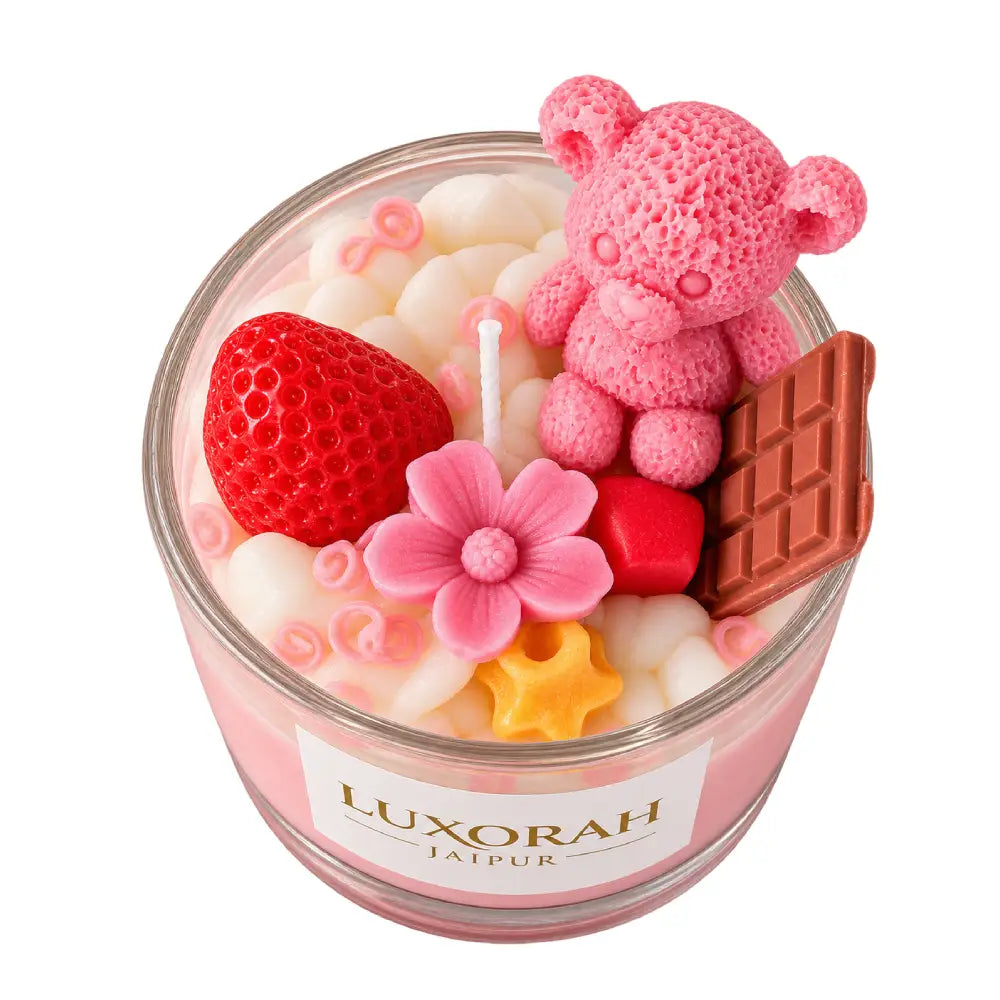 Berry Bliss Strawberry Soy Wax Jar Candle