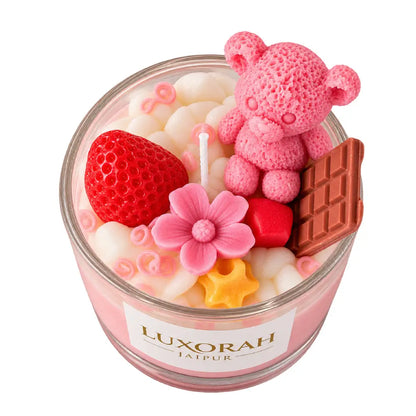 Berry Bliss Strawberry Soy Wax Jar Candle