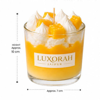 Mango Bloom Mango Scented Soy Wax Jar Candle