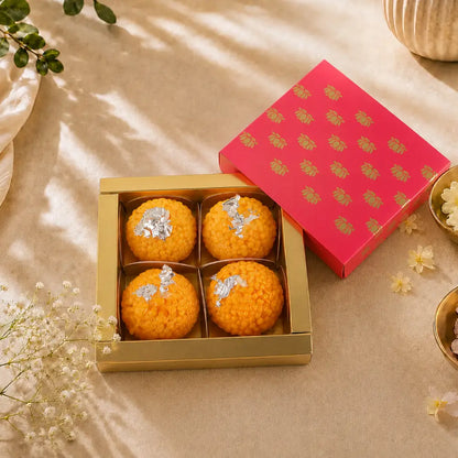 Laddu Mithai Candles – Set of 4
